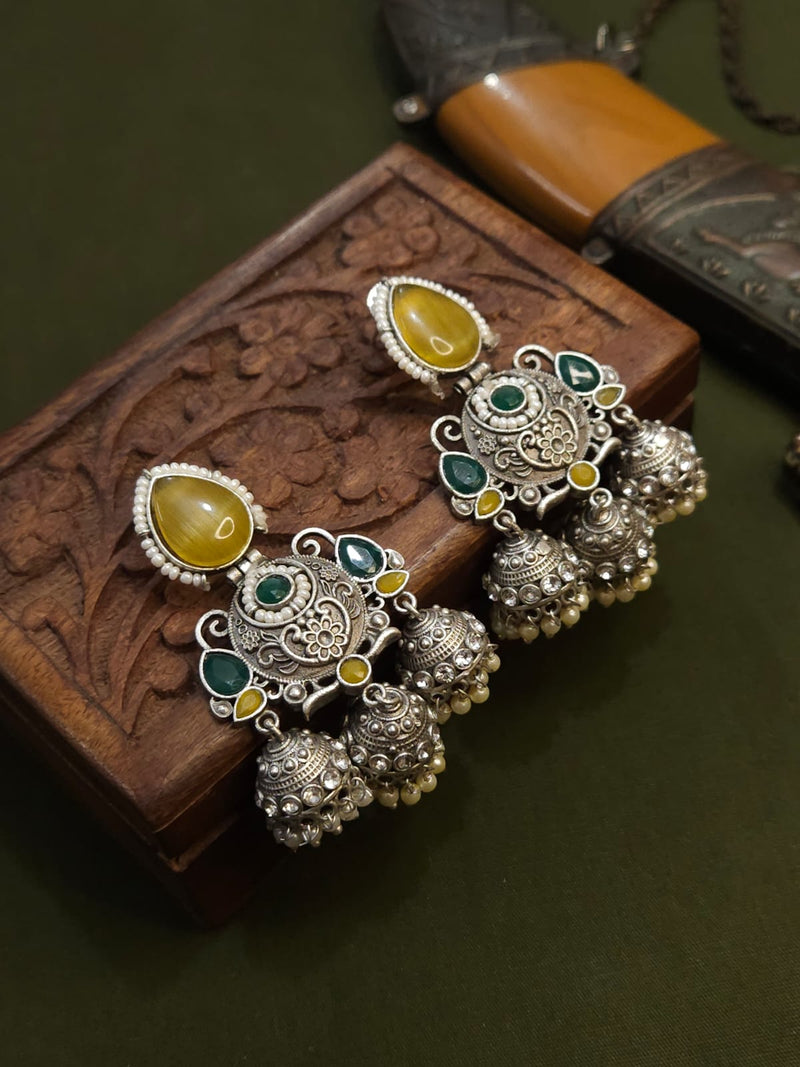 Chandnali Jhumka Earrings