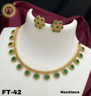 jewelry set featuring a necklace and matching earrings