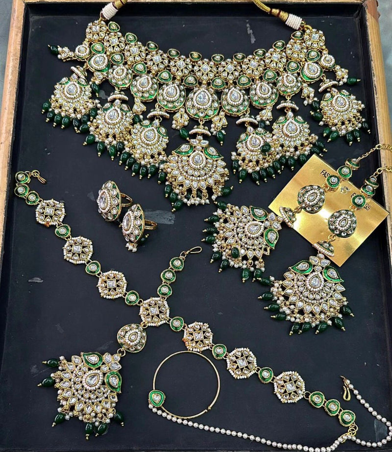 Lavish Indian Bridal Jewelry Set.